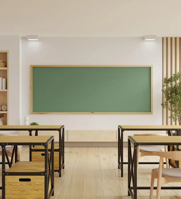 Clean preschool classroom